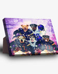 'Minnesota Doggos' Personalized 5 Pet Standing Canvas