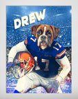 Mini retrato de mascota personalizado "Florida Gators Doggos"