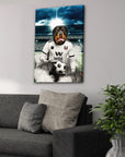 'Fulham Doggos Football' Personalized Pet Canvas