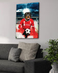 'Liverpool Doggos Football' Personalized Pet Canvas