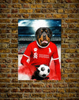 'Liverpool Doggos Football' Personalized Dog Poster
