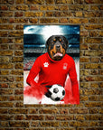'Nottingham Doggos Football' Personalized Dog Poster