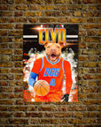 'Okc Thunders Doggos' Personalized Dog Poster