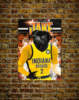 'Indiana Pacers Doggos' Personalized Dog Poster