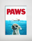 Póster personalizado para mascotas 'Paws'