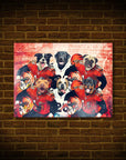 'Cincinnati Doggos' Personalized 6 Pet Poster