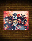 Póster personalizado para 6 mascotas "Cleveland Doggos"