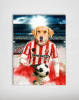 'Sunderland Doggos Football' Personalized Dog Poster