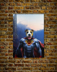 El Superperro: Mini retrato de perro personalizado