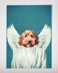 El Ángel: Mini retrato de perro personalizado