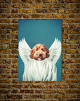 El Ángel: Mini retrato de perro personalizado