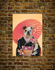 Memorias de una Doggeisha: Mini retrato de perro personalizado