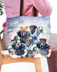 'Dallas Doggos' Personalized 5 Pet Tote Bag