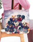 'Houston Doggos' Personalized 5 Pet Tote Bag