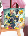 'Green Bay Doggos' Personalized 4 Pet Tote Bag