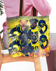 'Michigan Doggos' Personalized 4 Pet Tote Bag