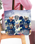 Bolsa de mano personalizada para 6 mascotas "Tennessee Doggos"