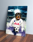 'Tottenham Doggos Football' Personalized Pet Canvas