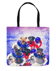 'Buffalo Doggos' Personalized 5 Pet Tote Bag