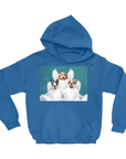 Sudadera con capucha personalizada para 3 mascotas '3 Angels'