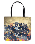 Bolsa de mano personalizada para 6 mascotas 'Pittsburgh Doggos'