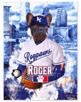 Póster personalizado para mascotas "Kansas City Doggo Royals"