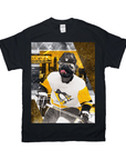 Camiseta personalizada para mascotas con el lema 'Pittsburgh Doggos Hockey'