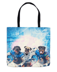 'Detroit Doggos' Personalized 3 Pet Tote Bag