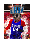 'LA Clippaws' Personalized Pet Standing Canvas