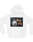 Sudadera con capucha personalizada para 3 mascotas 'Star Woofers 3'