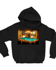 Sudadera con capucha personalizada para 3 mascotas 'The Pool Players'