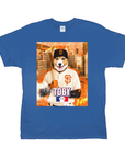 Camiseta personalizada para mascotas de los San Francisco Giants