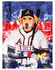 Póster personalizado para mascotas 'Atlanta Dogs'