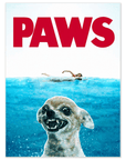 Póster personalizado para mascotas 'Paws'