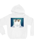 Sudadera con capucha personalizada para 2 mascotas '2 Angels'