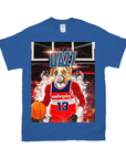 Camiseta personalizada para mascotas 'Washingdog Wizards'