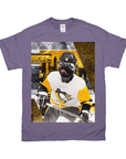 Camiseta personalizada para mascotas con el lema 'Pittsburgh Doggos Hockey'