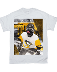 Camiseta personalizada para mascotas con el lema 'Pittsburgh Doggos Hockey'