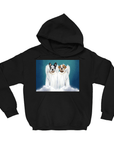 Sudadera con capucha personalizada para 2 mascotas '2 Angels'