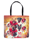 'Kansas City Doggos' Personalized 4 Pet Tote Bag