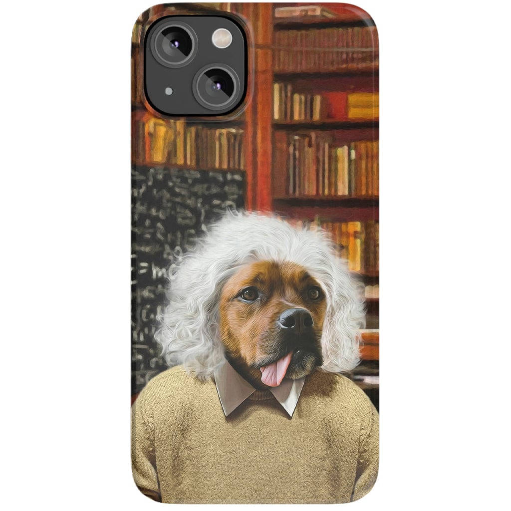 Funda para móvil personalizada &#39;Albert Pawstein&#39;