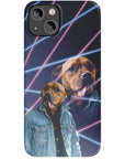 Funda personalizada para teléfono con mascota '1980s Lazer Portrait'