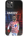 Funda para móvil personalizada 'Croacia Doggos Soccer'