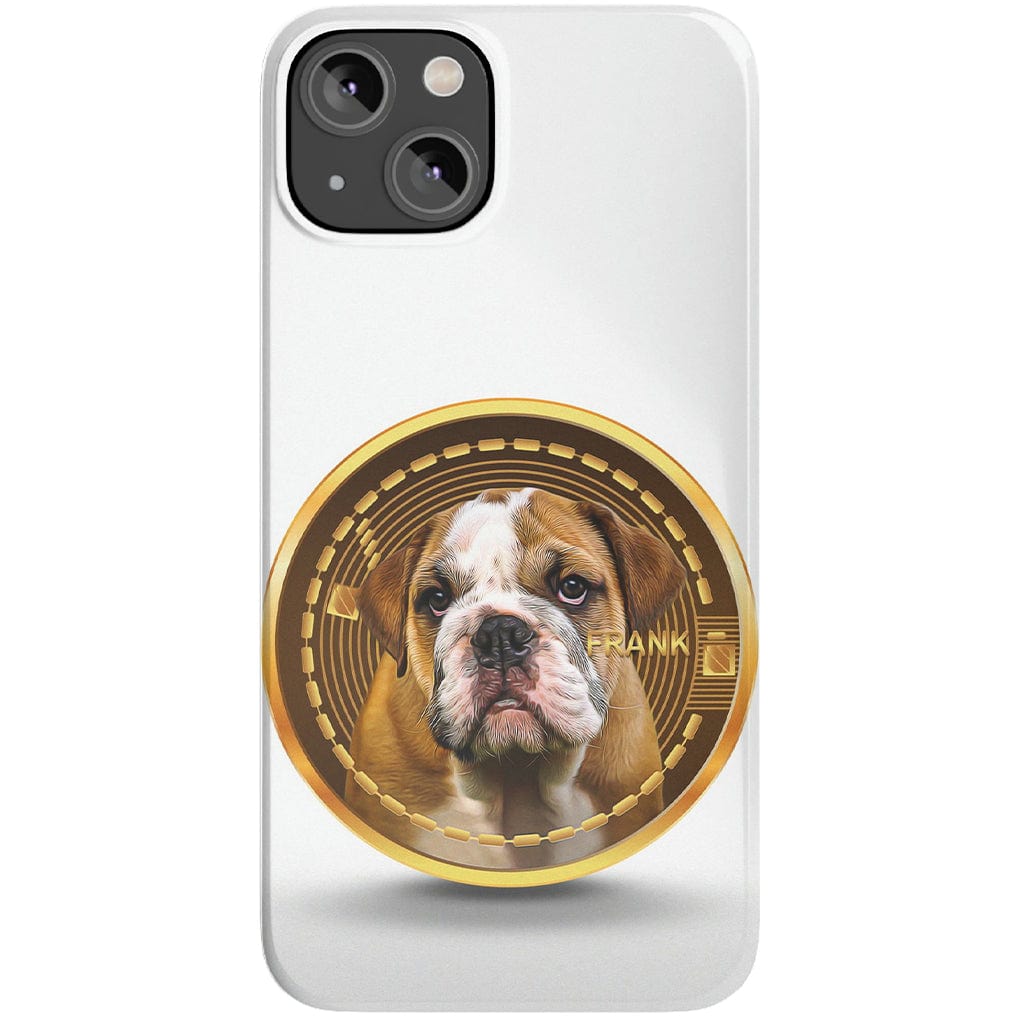 Funda para teléfono personalizada &#39;Crypto personalizado (tu perro)&#39;