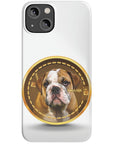 Funda para teléfono personalizada 'Crypto personalizado (tu perro)'