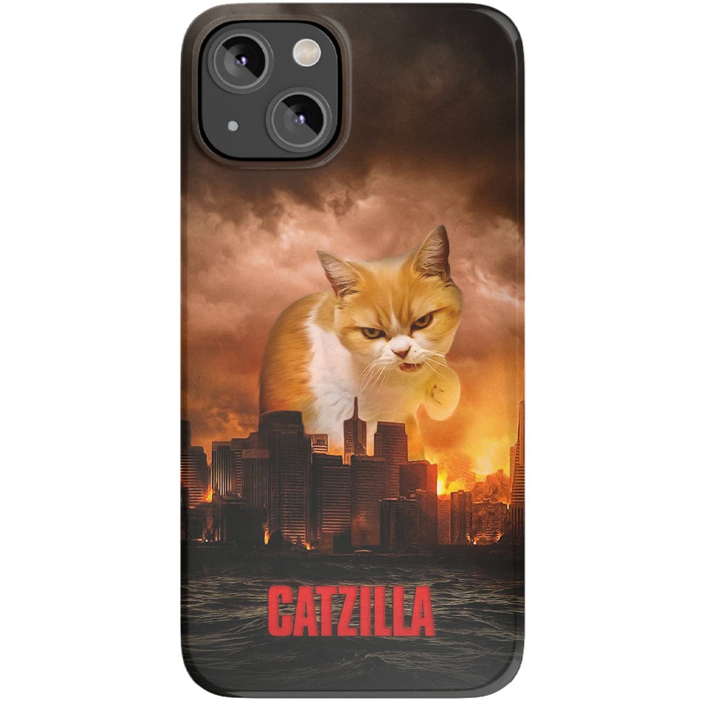 Funda para móvil personalizada &#39;Catzilla&#39;