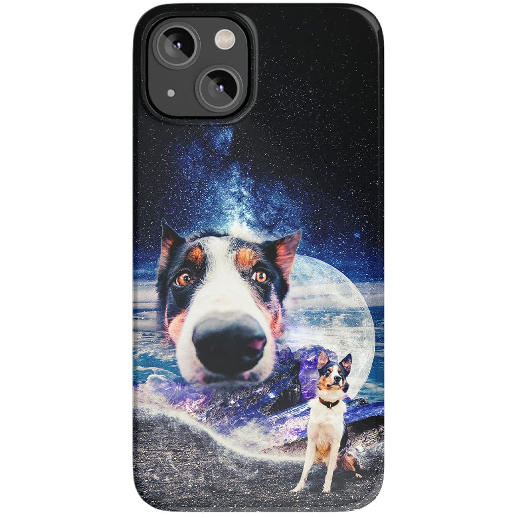 Funda para móvil personalizada &#39;Doggo in Space&#39;