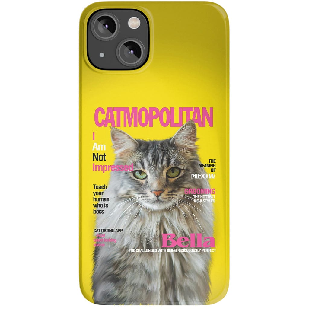 Funda para móvil personalizada &#39;Catmopolitan&#39;