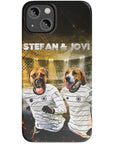 'Alemania Doggos' Funda personalizada para teléfono con 2 mascotas