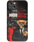 Funda personalizada para teléfono con 2 mascotas 'Doggo Heist'